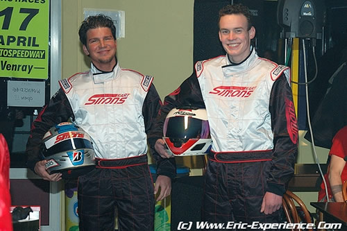 Marcel Peters en Kay Simons